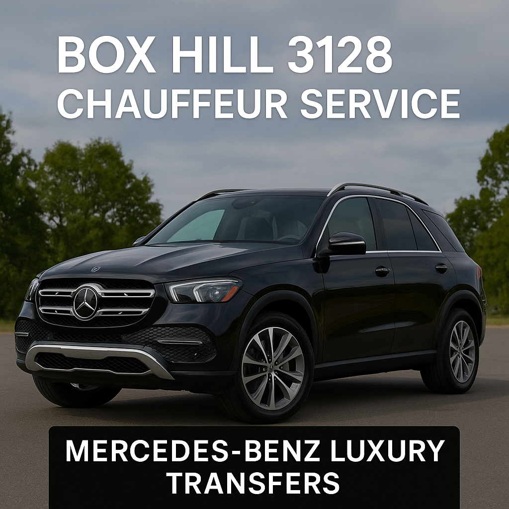 Luxury Mercedes-Benz GLE Chauffeur Service in Box Hill 3128 Melbourne by Elite Chauffeur – Professional Airport Transfers and Private Car Hire
